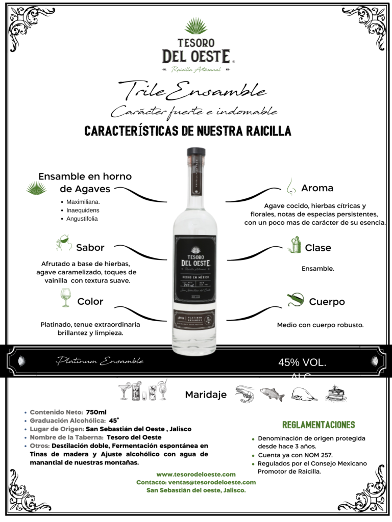 Raicilla Artesanal Triple Ensamble