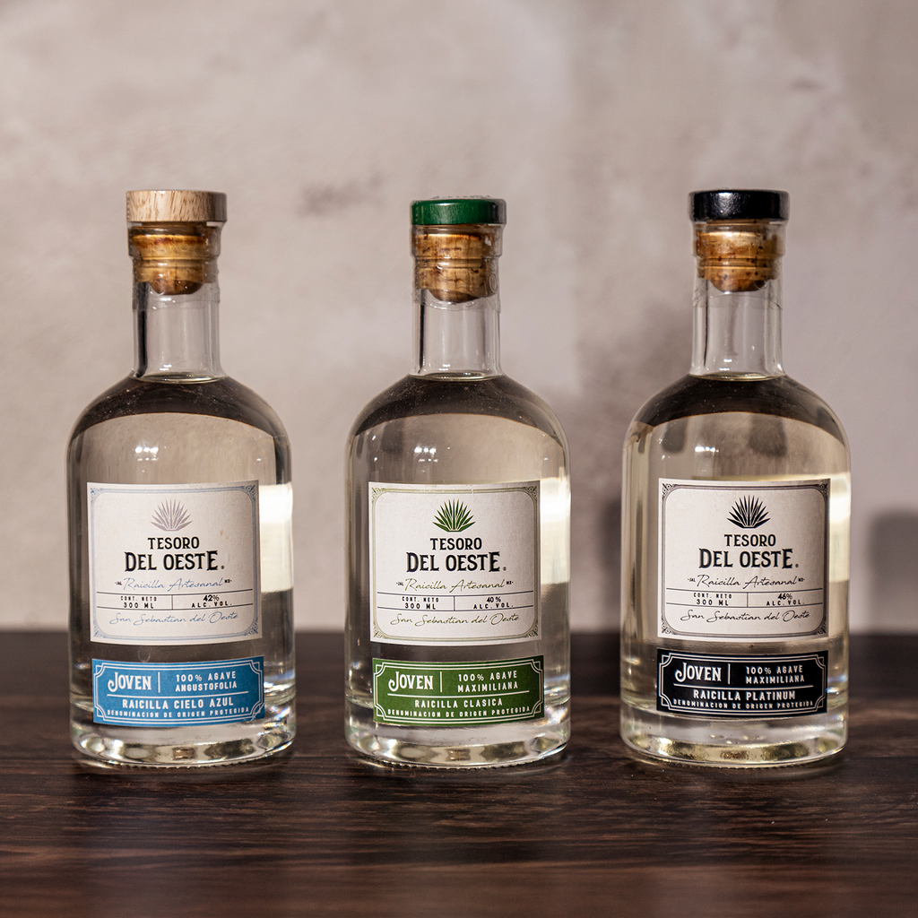 Paquete de Descubrimiento de Raicilla — 3 botellas de 100 ml