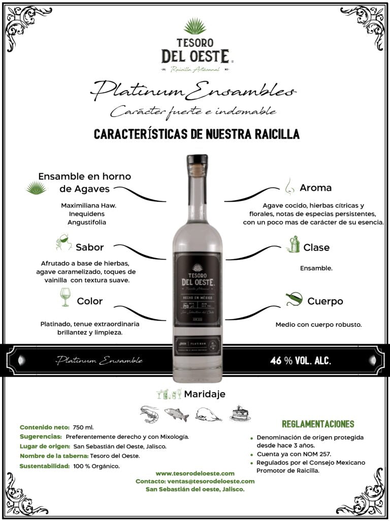 Raicilla Artesanal Platinum
